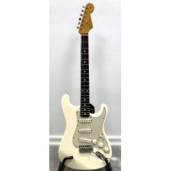 (BRUGT) Fender Mexican Stratocaster Hvid SSS 2002